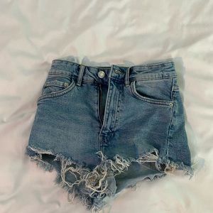 Zara Size 0 jean shorts